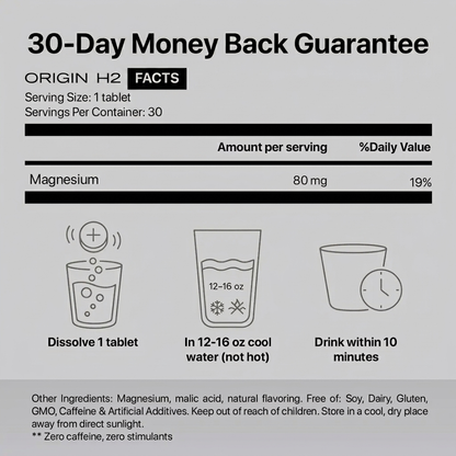 Origin H2 Tablets